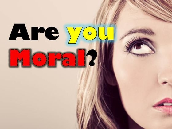 are you moral