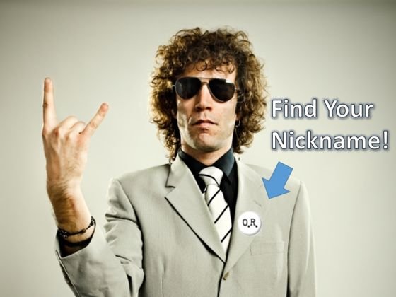 nickname