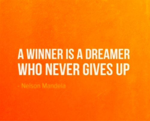 A winner is a dreamer